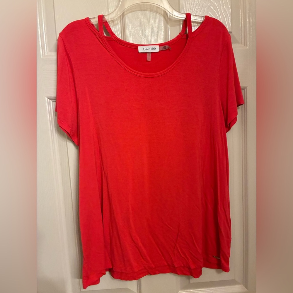 Calvin Klein Vibrant Red Apparel